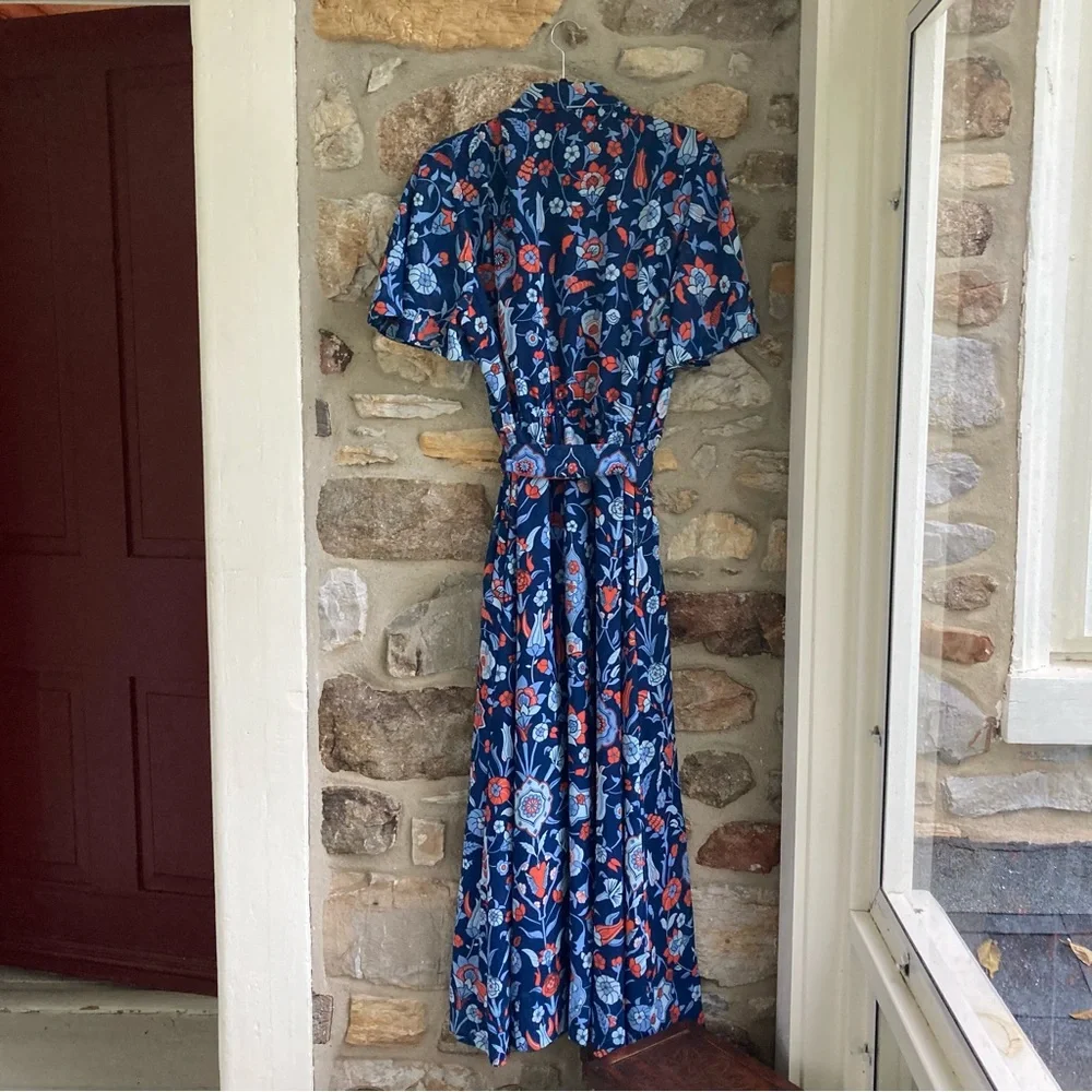 Gretchen Scott Panache Maxi Dress - Topkapi Navy $219 XXL Goddess - Picture 6 of 12